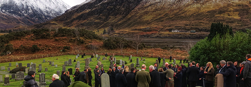 Highland Funeral, Michael Russell